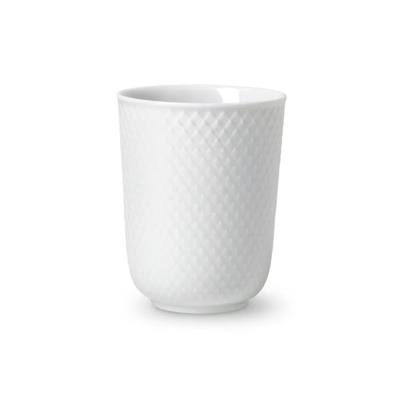 Alternativ bild 0 för Lyngby Porcelæn Rhombe Mugg 33 cl Vit