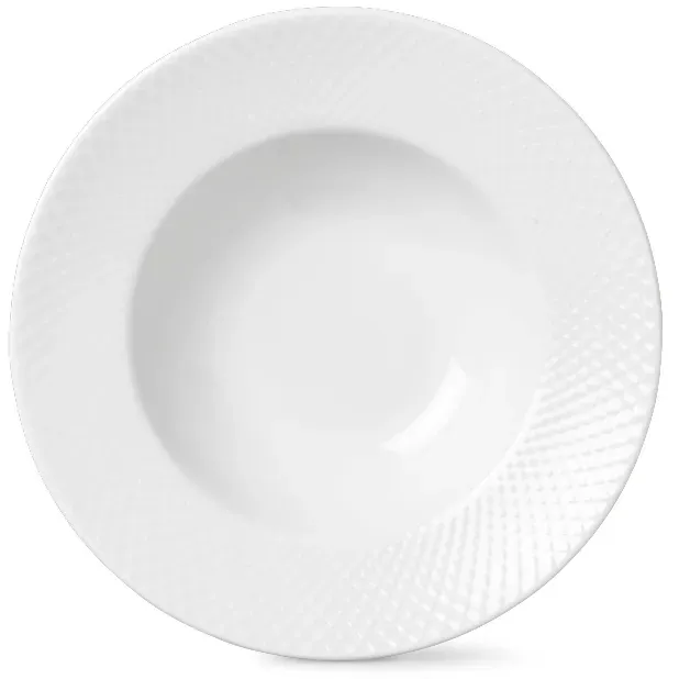 Alternativ bild 0 för Lyngby Porcelæn Rhombe Pastatallrik 24,5 cm