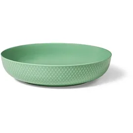 Alternativ bild 0 för Lyngby Porcelæn Rhombe serveringsskål 28 cm, grön