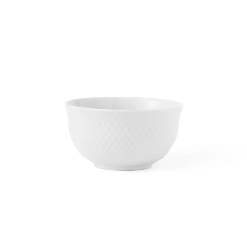 Alternativ bild 0 för Lyngby Porcelæn Rhombe Skål 50 cl Vit