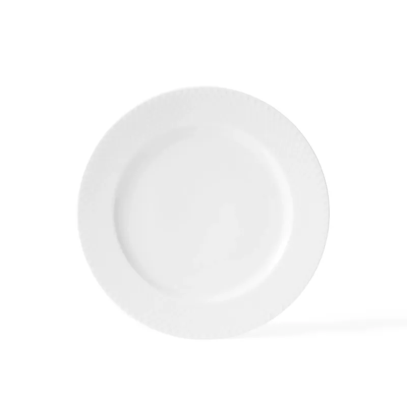 Alternativ bild 0 för Lyngby Porcelæn Rhombe Tallrik 27 cm Vit