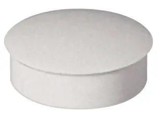 Produktfoto för Lyreco Magnetknappar 27mm vit