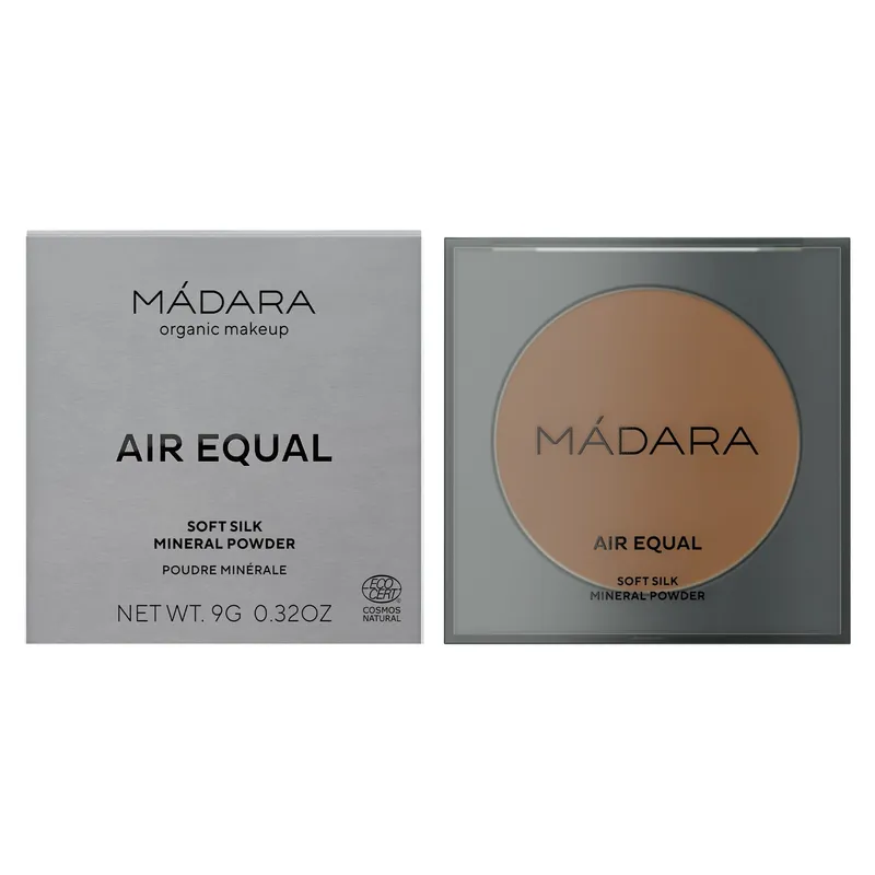 Bild 2 för Mádara AIR EQUAL Soft Silk Mineral Powder #3 DEEP