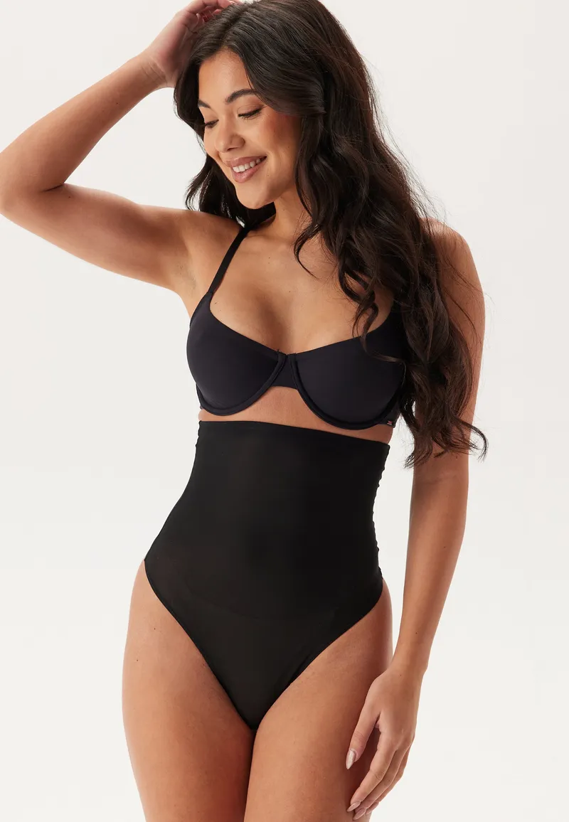 Alternativ bild 0 för MAGIC Bodyfashion Hi Waist Thong Black XL