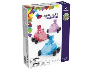 Produktfoto för Magna-Tiles Dashers bilar och figurer 6 delar