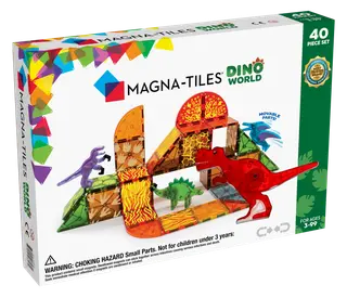 Produktfoto för Magna-Tiles Dino World 40-delar