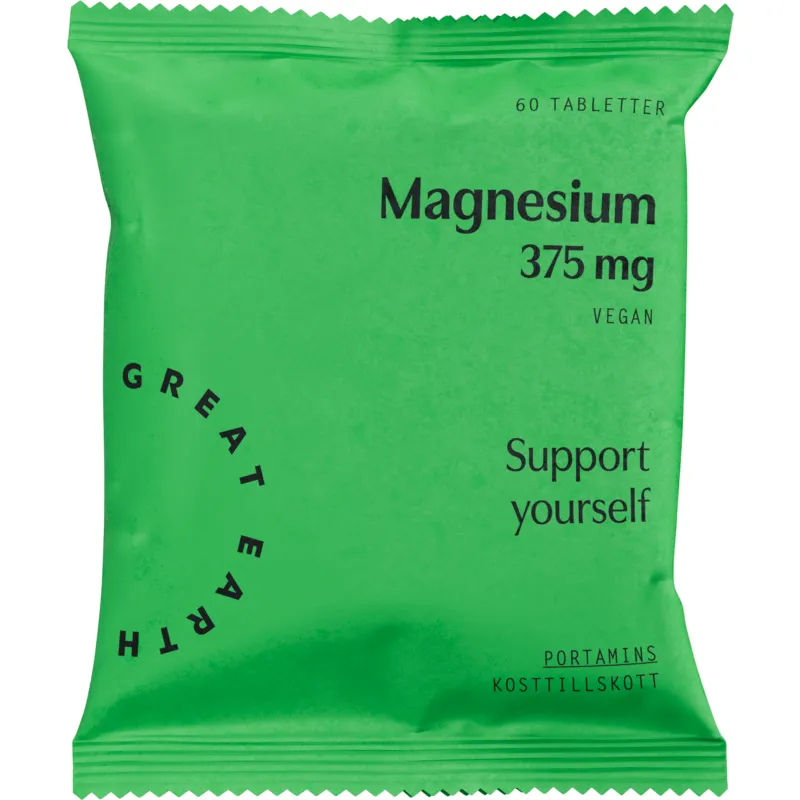Bild 1 för Magnesium 375 mg Refill 60 tabletter