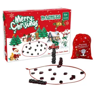 Produktfoto för Magnetiskt brädspel pussel strategispel julversion