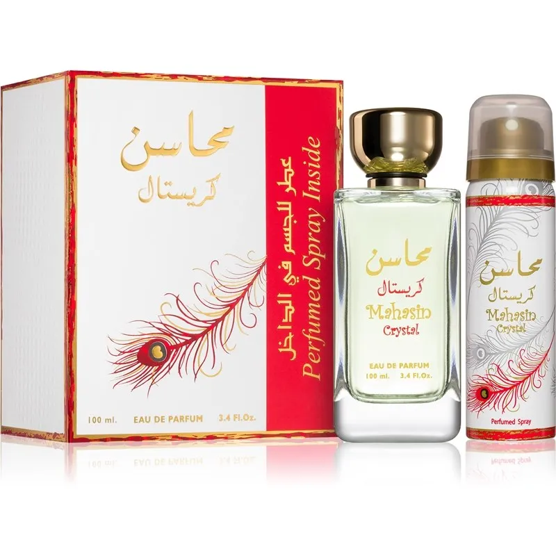 Bild 1 för Mahasin Crystal - EDP 100 ml + deodorant ve spreji 75 ml