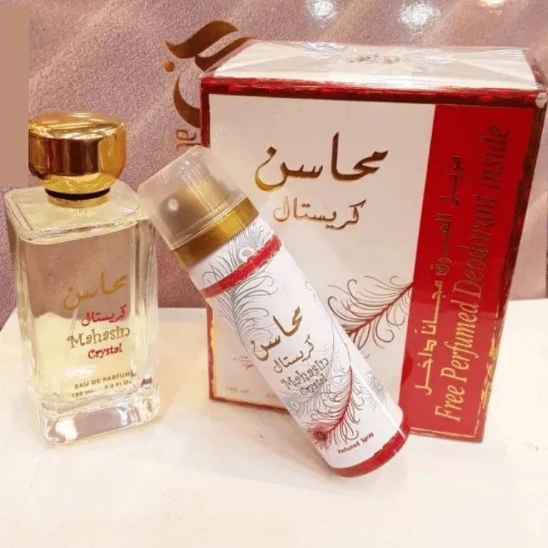 Bild 2 för Mahasin Crystal - EDP 100 ml + deodorant ve spreji 75 ml