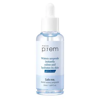 Produktfoto för Make P:rem Safe me. Relief Watery Ampoule 50 ml