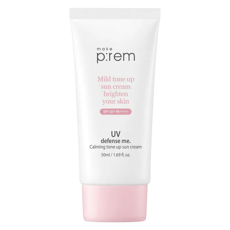 Bild 1 för Make P:rem UV Defense Me Calming Tone Up Sun Screen SPF50+ 50 ml