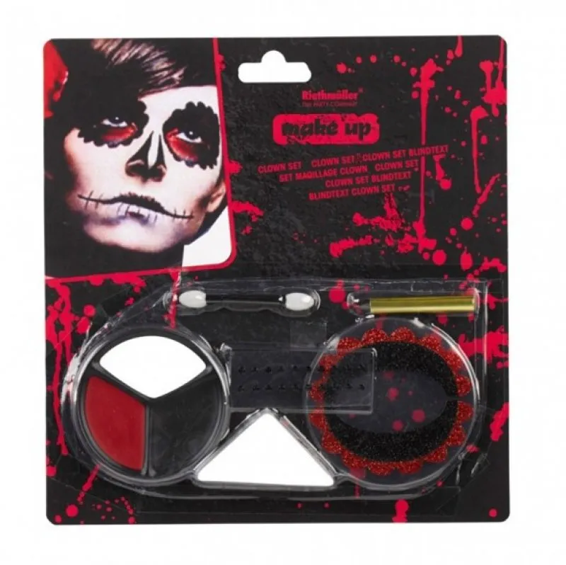 Alternativ bild 0 för Make up kit day of the dead