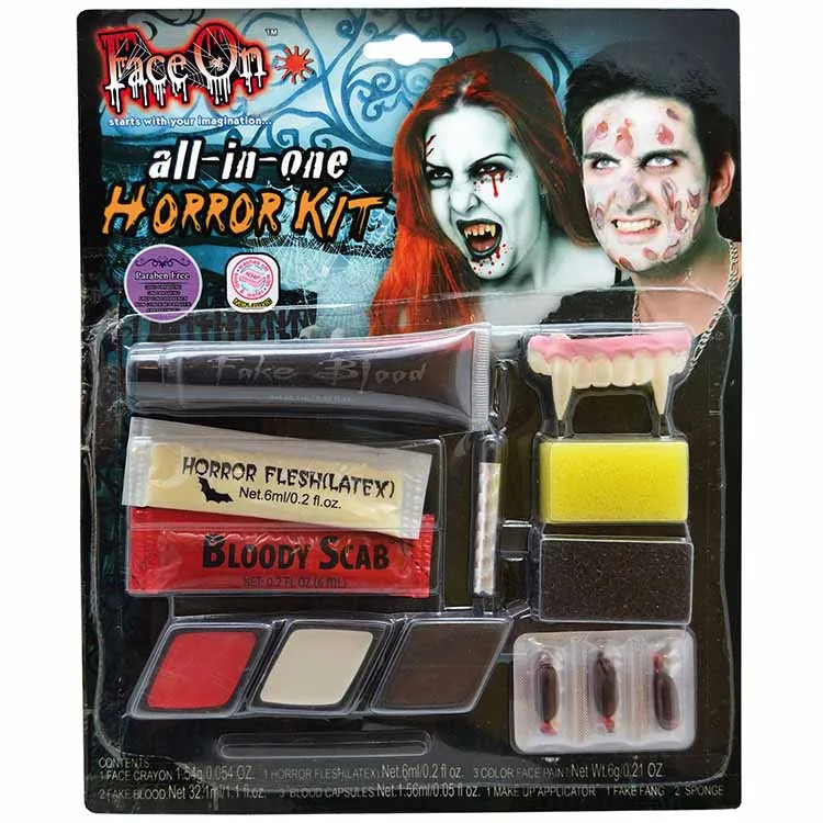 Alternativ bild 0 för Make up set Horror kit