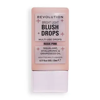 Produktfoto för Makeup Revolution Bright Light Blush Drops Pink Rosie