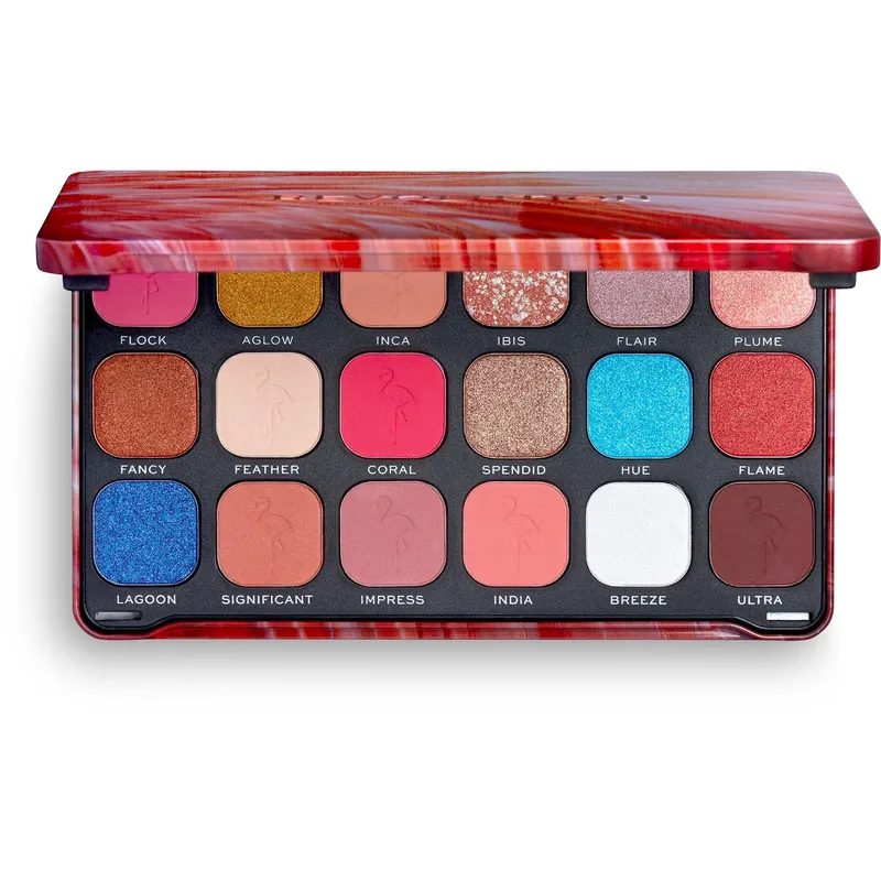 Bild 1 för Makeup Revolution Forever Flawless Flamboyance Flamingo Palette