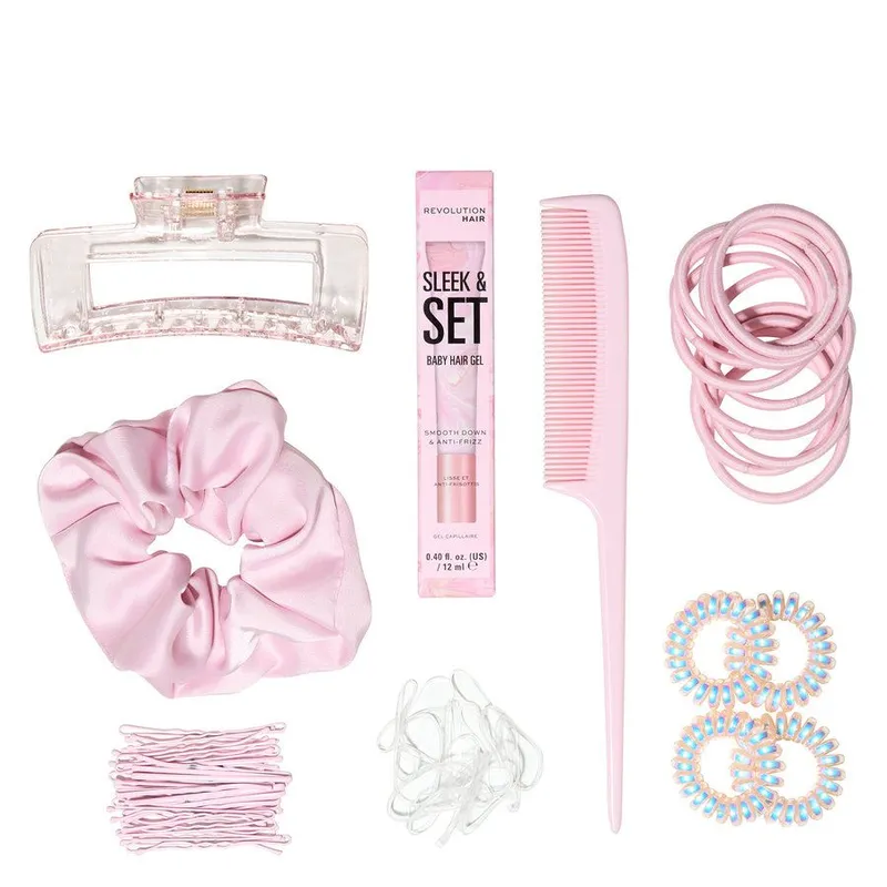 Bild 2 för Makeup Revolution Hair Sleek & Set Styling Gift Set