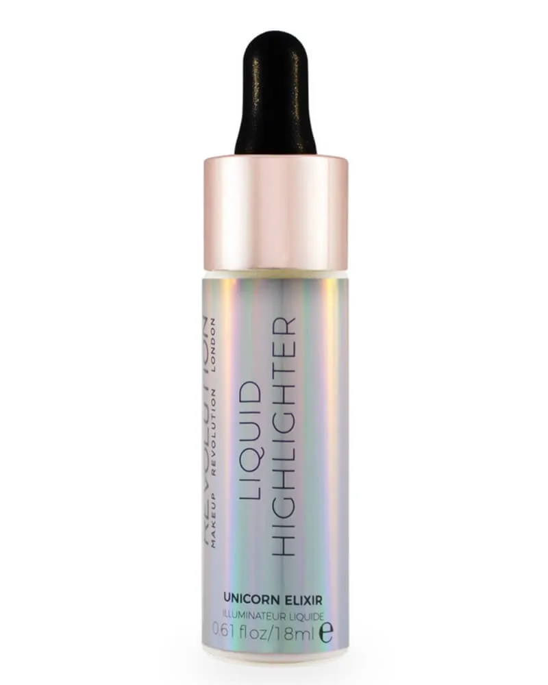 Bild 1 för Makeup Revolution Liquid Highlighter Unicorn Elixir 18 ml