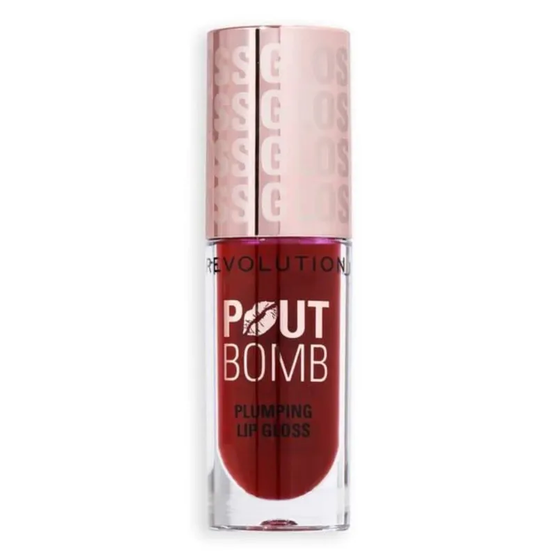 Bild 2 för Makeup Revolution Pout Bomb Plumping Gloss Jelly Berry Mauve