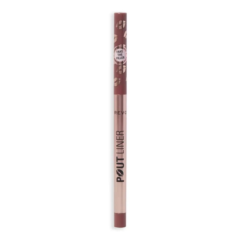 Bild 1 för Makeup Revolution Pout Liner Plumping Lip Liner - Doll Warm Nude