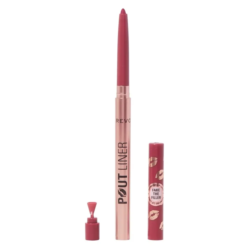Bild 2 för Makeup Revolution Pout Liner Plumping Lip Liner - Warm Mauve Pink