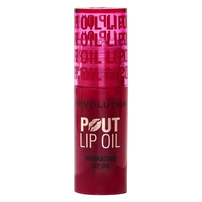 Bild 7 för Makeup Revolution Pout Lip Oil Cherry Red