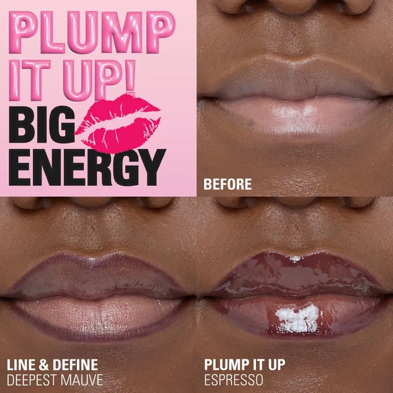 Bild 4 för Makeup Revolution Pout Plumping Lip Liner Deepest Mauve