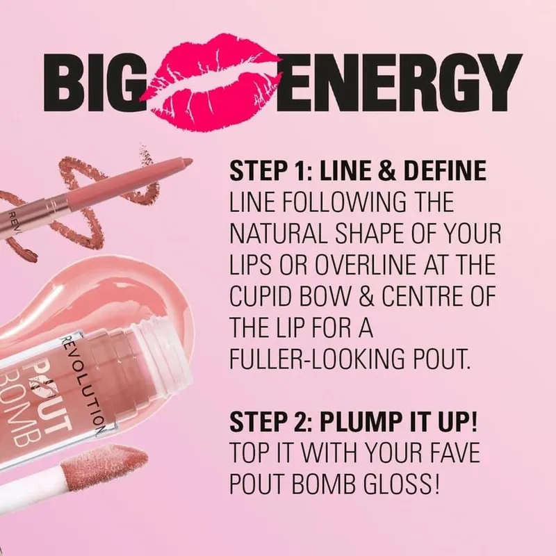 Bild 6 för Makeup Revolution Pout Plumping Lip Liner Deepest Mauve