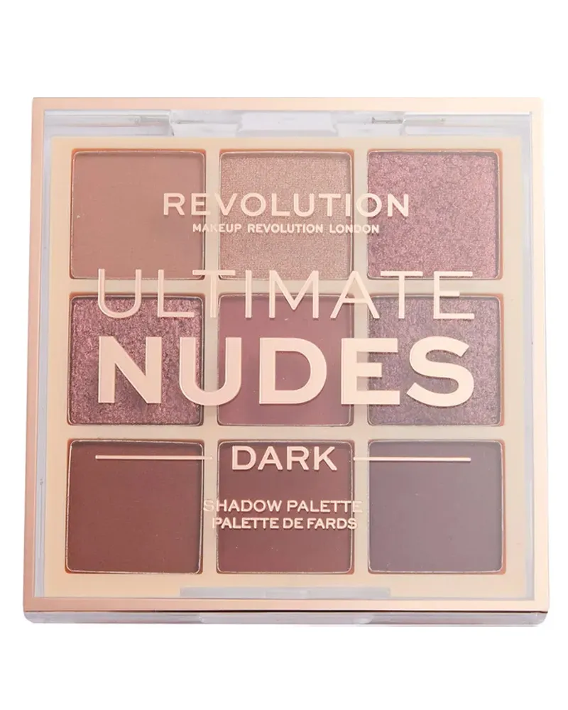 Alternativ bild 0 för Makeup Revolution Ultimate Nudes Shadow Palette Dark