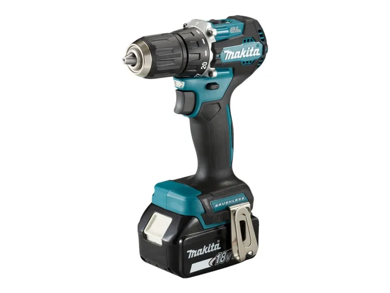 Alternativ bild 0 för Makita DDF487 - Borr/drivare - sladdlös - 2 hastigheter - säkrad chuck 13 mm - 40 N·m - 2 batterier - 18 V