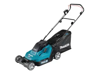 Produktfoto för Makita DLM432PT2 - Gräsklippare - sladdlös - 18 V - 5 Ah - 2 batterier - 3600 vpm - 43 cm - 17.5 kg
