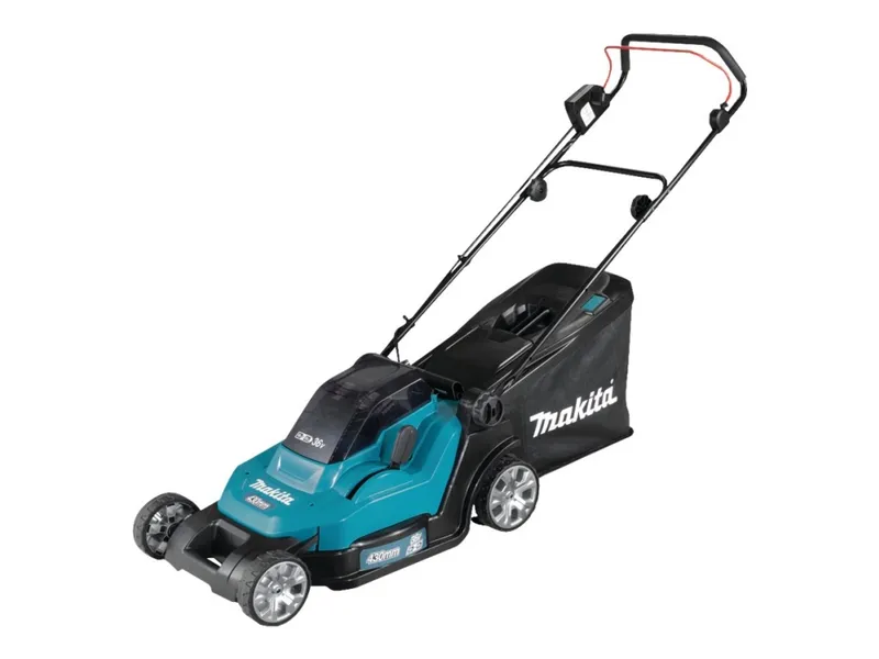 Alternativ bild 0 för Makita DLM432PT2 - Gräsklippare - sladdlös - 18 V - 5 Ah - 2 batterier - 3600 vpm - 43 cm - 17.5 kg