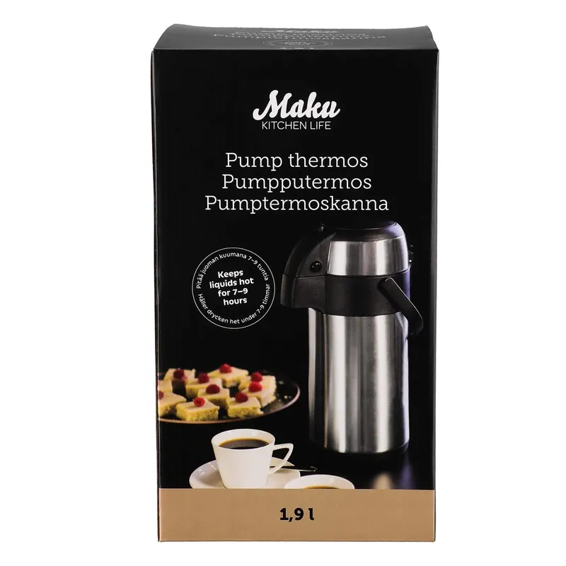 Bild 2 för Maku Kitchen Life Pump termosas 1,9 L
