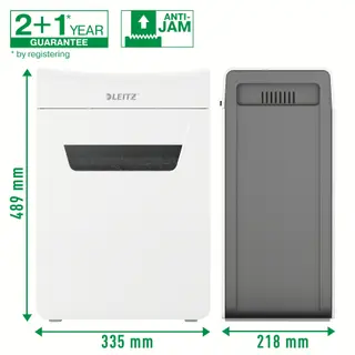 Produktfoto för Makulering Leitz IQ Protect Premium 10X korsad makulering (P-4)