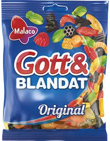 Alternativ bild 0 för Malaco Godis GOTT OCH BLANDAT Original