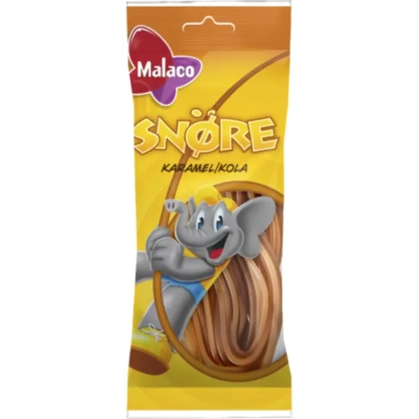 Alternativ bild 0 för Malaco Snöre Kola 94g