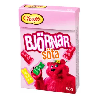 Produktfoto för Malaco Söta Björnar, 32g