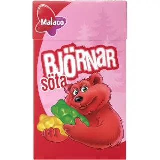 Produktfoto för Malaco Söta Björnar, 32g