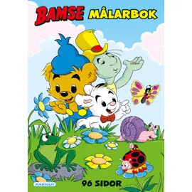 Produktfoto för Målarbok för barn, 96 sidor, A4, 297 x 210 x 5mm