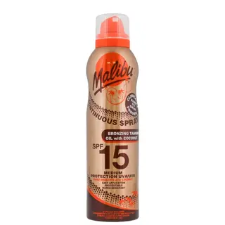 Produktfoto för Malibu Bronzing Oil with Coconut Spray SPF 15 175 ml
