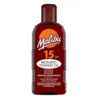 Produktfoto för Malibu Bronzing Tanning Oil SPF 15 200 ml
