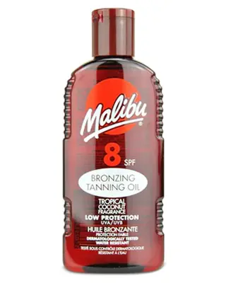 Produktfoto för Malibu Bronzing Tanning Oil SPF 8 200 ml