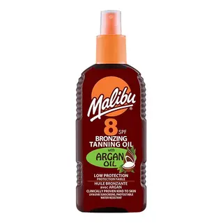 Produktfoto för Malibu Bronzing Tanning Oil SPF 8 200 ml