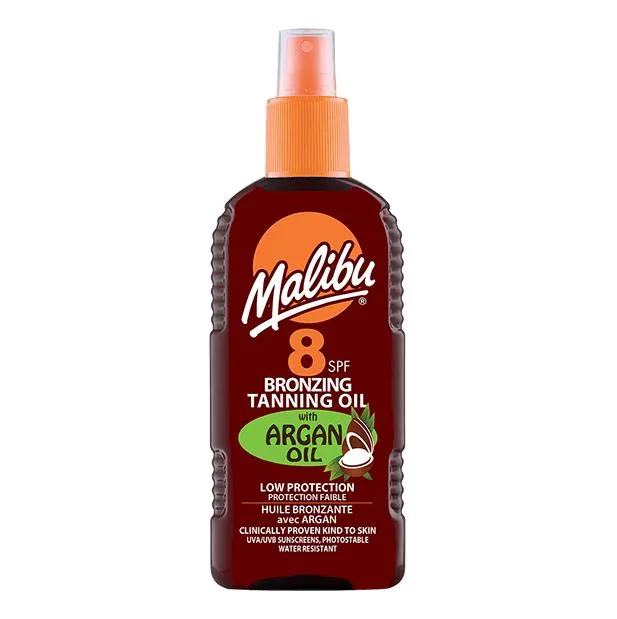 Alternativ bild 0 för Malibu Bronzing Tanning Oil SPF 8 200 ml