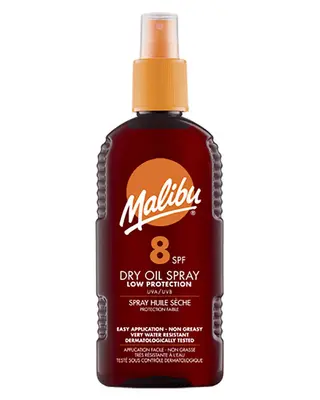 Produktfoto för Malibu Dry Oil Sun Spray SPF 8 200 ml