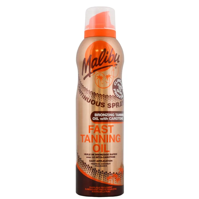 Bild 2 för Malibu Fast Tanning Oil - Bronzing Tanning Oil With Carotene 175 ml