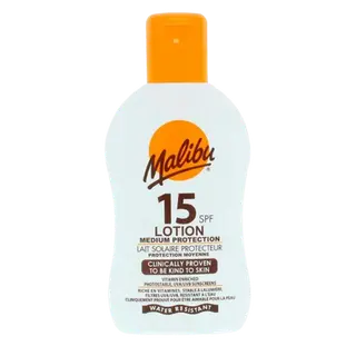 Produktfoto för Malibu Sun Lotion SPF 15 200 ml
