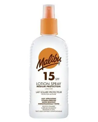 Produktfoto för Malibu Sun Lotion Spray SPF 15 200 ml