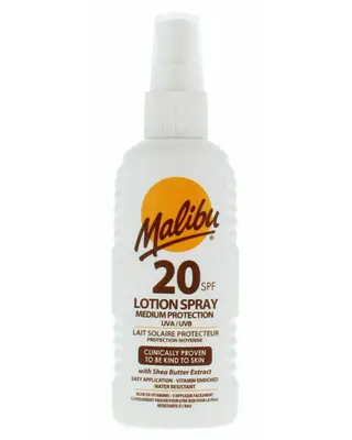 Produktfoto för Malibu Sun Lotion Spray SPF 20 100 ml