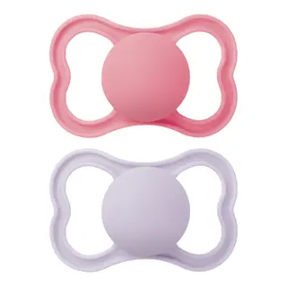 Produktfoto för MAM Air Silicone Pink 16-36 mån 2 st